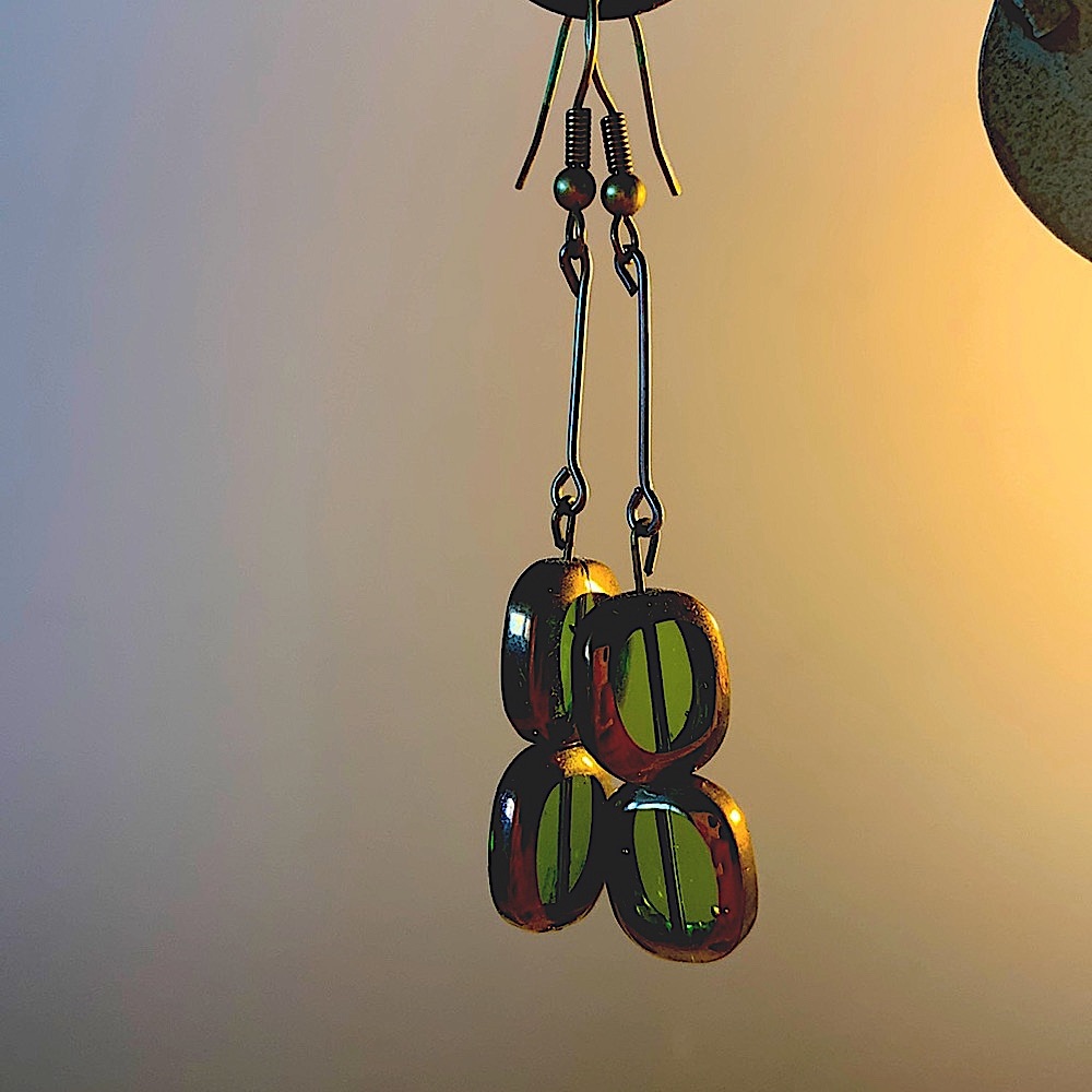 Dangle earrings